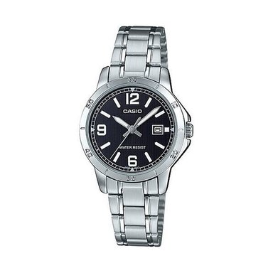 RELOJ CASIO MUJER ANÁLOGO LTP-V004D-1B2UDF PLATA