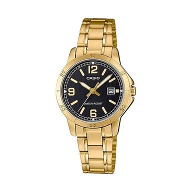 RELOJ CASIO MUJER ANÁLOGO LTP-V004G-1BUDF DORADO