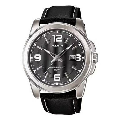 RELOJ CASIO HOMBRE ANÁLOGO MTP-1314L-8AVDF NEGRO