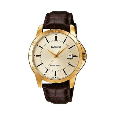 RELOJ CASIO HOMBRE ANÁLOGO MTP-V004GL-9AUDF MARRÓN