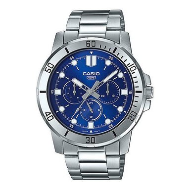 RELOJ CASIO HOMBRE ANÁLOGO MTP-VD300D-2EUDF PLATA