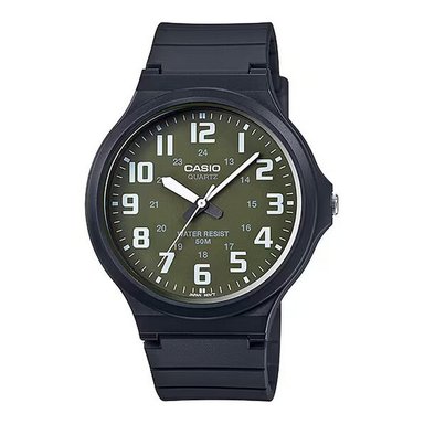 RELOJ CASIO HOMBRE ANÁLOGO MW-240-3BVDF