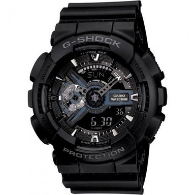 RELOJ G-SHOCK ANÁLOGO - DIGITAL GA-110-1BDR HOMBRE