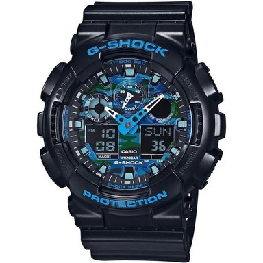 RELOJ G-SHOCK ANÁLOGO - DIGITAL GA-100CB-1ADR HOMBRE