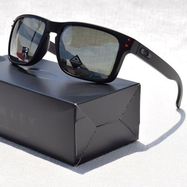 LENTES DE SOL PROTECCIÓN UV OAKLEY HOLBROOK NFL PRIZM MATTE BLACK/GREY - 4