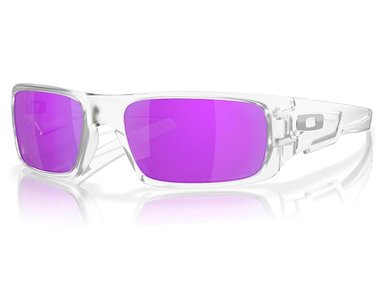 LENTES DE SOL OAKLEY CRANKSHAFT POLARIZED - MATTE CLEAR/ VIOLET IRIDIUM