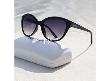 LENTES CALVIN KLEIN CK19536S-001 CAT EYE MUJER - BLACK/GREY - 2