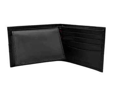 BILLETERA TOMMY HILFIGER CUERO NEGRO - 3