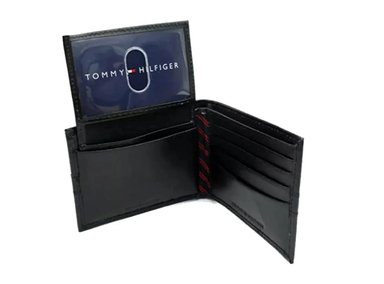 BILLETERA TOMMY HILFIGER CUERO NEGRO - 4