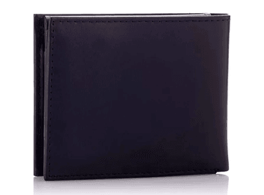 BILLETERA TOMMY HILFIGER CUERO AZUL PLEGABLE NAVY - 4