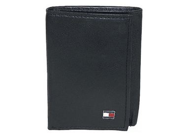 TOMMY HILFIGER DE CUERO GENUINO - NEGRO OXFORD