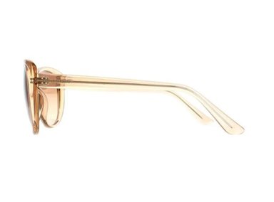 LENTES DE SOL PROTECCIÓN UV CALVIN KLEIN CK19560S 27057 CRYSTAL BEIGE / BROWN - 4
