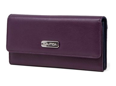 BILLETERA NAUTICA MORADO RFID MUJER