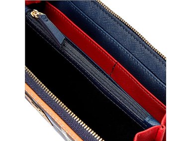 BILLETERA TOMMY HILFIGER AZUL JULIA - 6