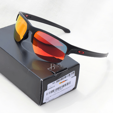 LENTES DE SOL OAKLEY SLIVER EDGE - MATTE BLACK/RUBY IRIDIUM - 2