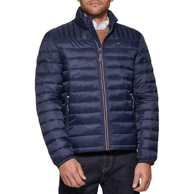 CASACA TOMMY HILFIGER ULTRA LOFT - AZUL OSCURO - 1