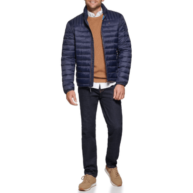 CASACA TOMMY HILFIGER ULTRA LOFT - AZUL OSCURO - 3