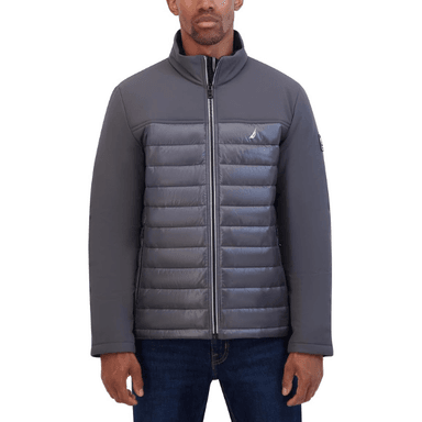CASACA NAUTICA MIX JACKET - GRIS METAL - 1