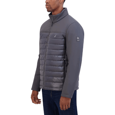 CASACA NAUTICA MIX JACKET - GRIS METAL - 3
