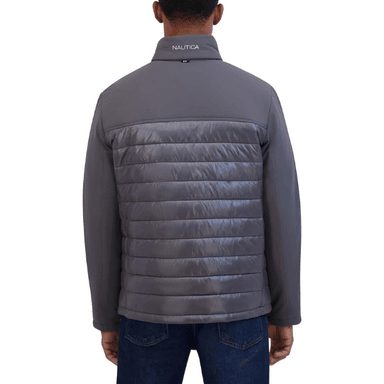 CASACA NAUTICA MIX JACKET - GRIS METAL - 4