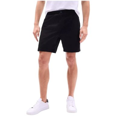 SHORT TOMMY HILFIGER REGULAR FIT FLEX 7'- NEGRO