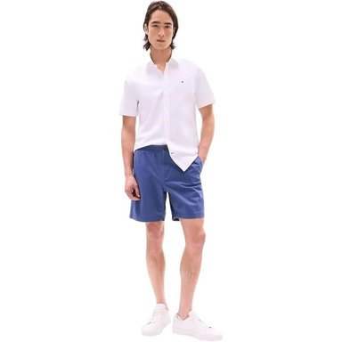 SHORT TOMMY HILFIGER REGULAR FIT FLEX  - AZUL - 3