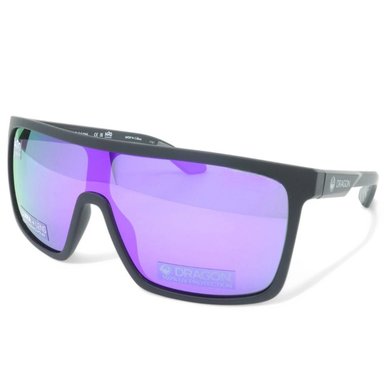 LENTES DE SOL DRAGON MOMENTUM LL POLARIZADO - MATTE BLACK/ PURPLE ION - 2