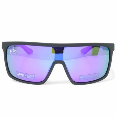 LENTES DE SOL DRAGON MOMENTUM LL POLARIZADO - MATTE BLACK/ PURPLE ION - 3