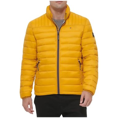 CASACA TOMMY HILFIGER ULTRA LOFT PACKABLE - AMARILLO - 1
