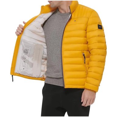 CASACA TOMMY HILFIGER ULTRA LOFT PACKABLE - AMARILLO - 4