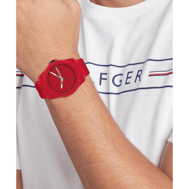 RELOJ TOMMY HILFIGER CASUAL SPORT 1710598 - ROJO - 4