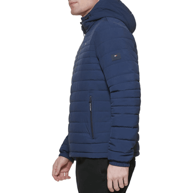 CASACA TOMMY HILFIGER HOODED PACKABLE AZUL - 3