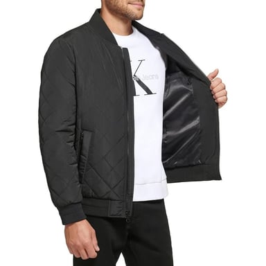 CASACA CALVIN KLEIN FLIGHT JACKET - NEGRO - 3