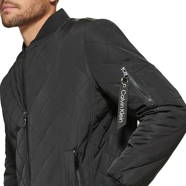 CASACA CALVIN KLEIN FLIGHT JACKET - NEGRO - 4