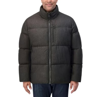 CASACA NAUTICA PUFFER JACKET - GRIS OSCURO - 1