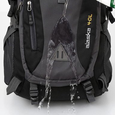 MOCHILA DEPORTIVA CAPRE NEGRO SPORT MALETA MORRAL LAPTOP VIAJE CAMPING - 4