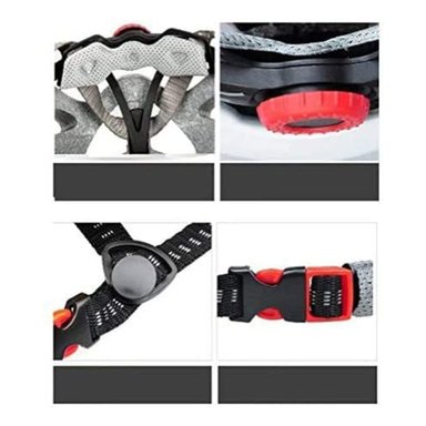 CASCO BICICLETA SEGURIDAD CICLISMO SUPER LIGERO GRIS - 4
