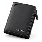 BILLETERA GRUESA HOMBRE CUERO CARTERA ELEGANTE - 1
