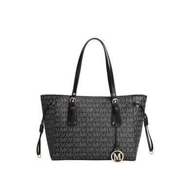 BOLSO DE GAMA ALTA PARA DAMA GRAN CAPACIDAD CARTERA NUEVO ESTILO - NEGRO