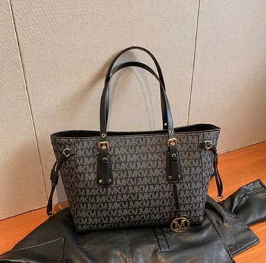 BOLSO DE GAMA ALTA PARA DAMA GRAN CAPACIDAD CARTERA NUEVO ESTILO - NEGRO - 3