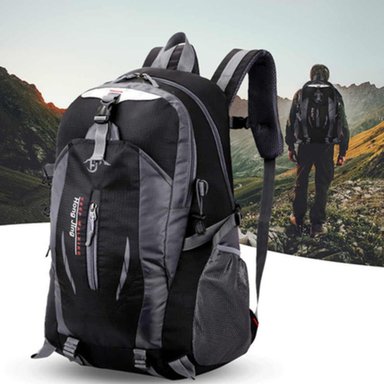 MOCHILA MALETA DEPORTIVA 40 LITROS SPORT VIAJE LAPTOP NEGRO - 5