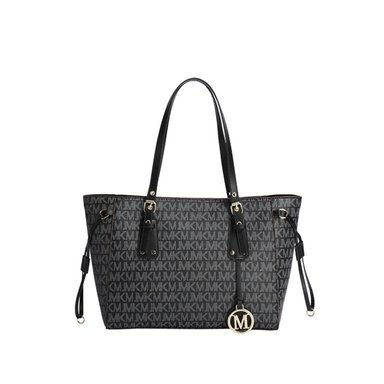 BOLSO DE GAMA ALTA PARA DAMA GRAN CAPACIDAD CARTERA NUEVO ESTILO - NEGRO - 1
