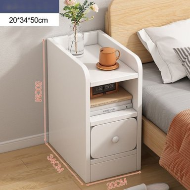 MESA DE NOCHE MODERLA MINIMALISTA PARA DORMITORIO VELADOR GABINETE