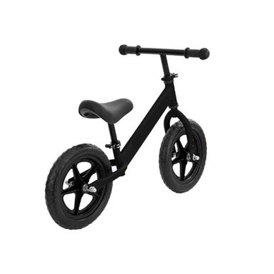 BICICLETA PARA NIÑOS EQUILIBRIO BALANCE BIKE SIN PEDALES NEGRO - 3