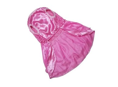 VESTIDO PERRO GALA DISEÑO'S PET DE ROSADO TALLA 4 - 2