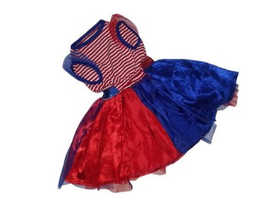 DISFRAZ FRANELA PERRO Y GATO VESTIDO DISEÑO'S PET HARLEY QUEEN TALLA 0 - 2