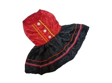 DISFRAZ PERRO VESTIDO DISEÑO'S PET CHOLITA TALLA 3