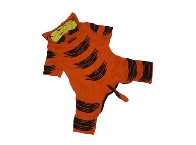 DISFRAZ FRANELA PERRO ENTERIZO DISEÑO'S PET TIGER TALLA 4