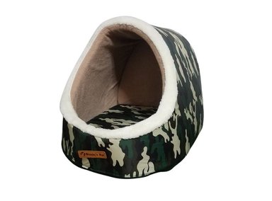 CASA PERROS Y GATOS CUEVA DISEÑO'S PET TAMAÑO MEDIANO