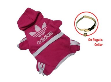 ENTERIZO FRANELA PERRO Y GATO DISEÑO'S PET FUCSIA TALLA 1